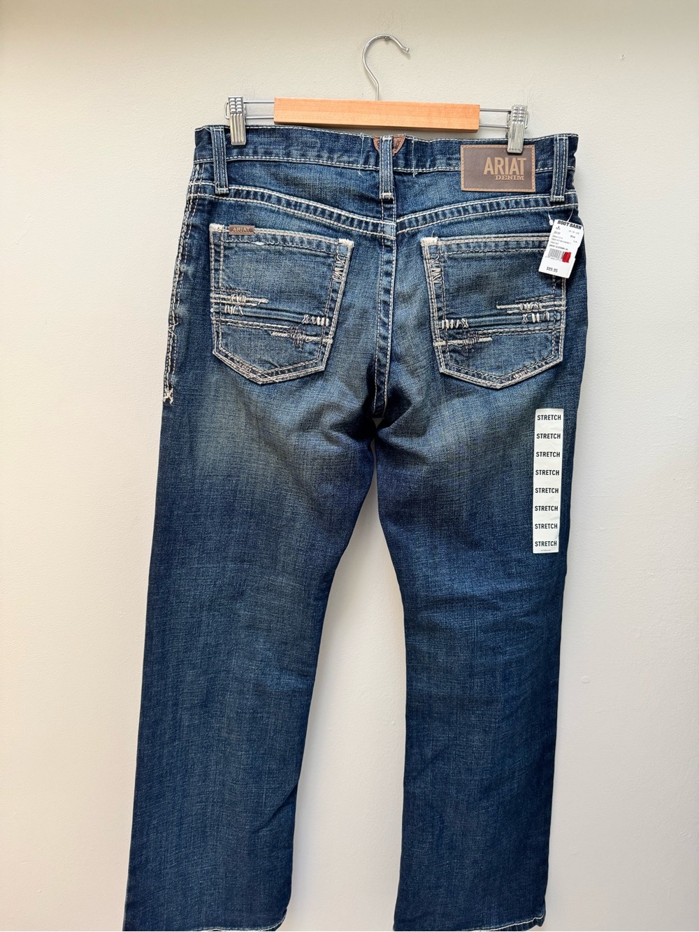 NWT! Ariat M4 Jeans Men’s 32x32 Relaxed Bootcut Western Work Denim - Picture 5 of 5